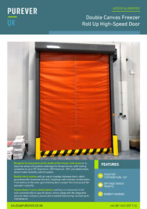 Purever PRCG2 Freezer Double Canvas High-speed Door Brochure (1)-1